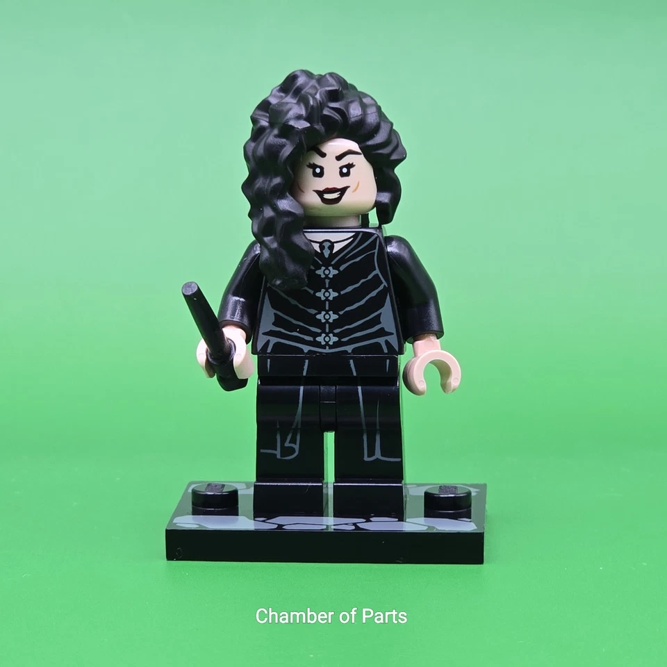LEGO Harry Potter Genuino Minifigura Bellatrix Lestrange hp533 Set 76453 Foto 1 de 4