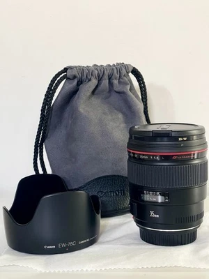 Canon EF 35 мм f/1.4 L USM объектив и B + W Pro УФ 72 мм фильтр - Изображение 1 из 4