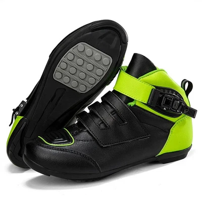 Botas de Motocicleta Para Hombre Exterior Protección Antideslizante Entrenamiento Moto Zapatos Foto 1 de 4
