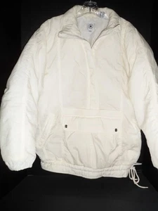 Winterjacke Ski Damen off white Gr. L 1/2 Zip Desperado Nylon leicht - Bild 1 von 5