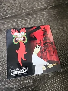 Samurai Jack 2001 Cartoon Network Promo CD-ROM sigillato in fabbrica - Foto 1 di 2