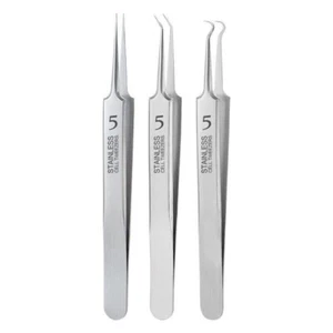 Akne Nadel Mitesser Entferner Kit Pickel Unreinheiten Komedonen Extraktor Pinzette Werkzeug - Bild 1 von 19