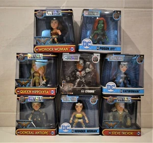DC DIECAST METAL FIGURE CYBORG WONDER WOMAN ANTIOPE CATWOMAN SUPERHEROS By JADA - Picture 1 of 9