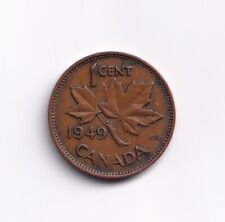 1949 1 One Cent King George VI A-TO Denticle