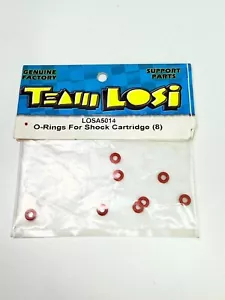 Team Losi LOSA5014 O-Ring per cartuccia ammortizzatore 8 pezzi rosso - Foto 1 di 1