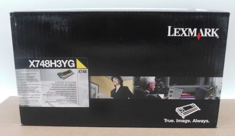 Lexmark  X748H3YG Toner yellow für X748 DE DTE XS748 DE DTE  OVP A - Bild 1 von 1