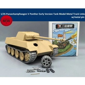 1/35 Panzerkampfwagen V Panther Versión Temprana Modelo Tanque Metal Track Links con pasador - Imagen 1 de 2