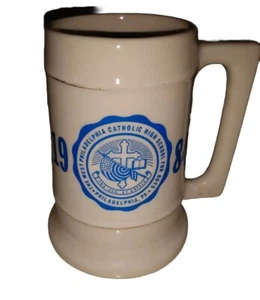 Vintage 1984 West Philadelphia Catholic High School Philadelphia PA Becher Stein - Bild 1 von 7