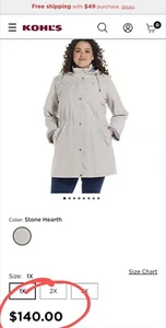 Weatherproof Women's Hooded Anorak Jacket - Picture 1 of 14