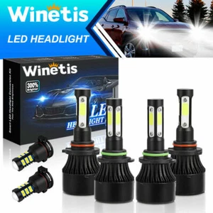 For 2010-2018 2019 Dodge Journey Combo LED Headlights High Low Beam Fog Lights - Picture 1 of 9