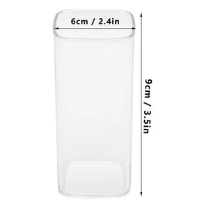 US (Transparent)250ml Square Cup Innovative Reusable Tea Juice Coffee Mug US - Picture 1 of 22