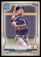2020 Gypsy Queen Base #160 Mike Minor  - Texas Rangers