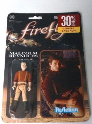 Figura de acción FIREFLY MALCOLM REYNOLDS totalmente nueva sellada de fábrica sin abrir juguete nuevo en paquete Foto 1 de 2