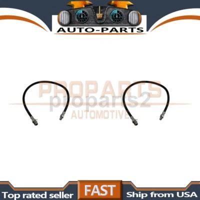 2x Hydraulic Brake Hose Front Kit For 1971 International Harvester 1110 6.4L 4WD - Image 1 of 4