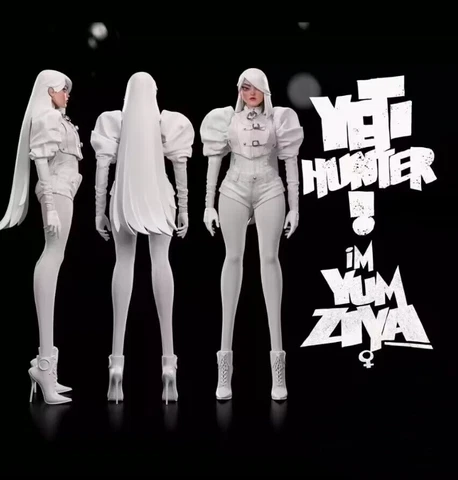 In Stock , Uv Underverse Modern Gals 1/6 Yum Ziya Yeti Hunter Limited Figure Cover