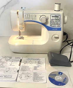 Brother Electric Sewing Machine Model LX-3125 White with Foot Pedal *TESTED* - Picture 1 of 10