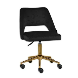 Impressions Vanity | Hello Kitty Vanity Swivel Chair Black - *New In Sealed Box* - Picture 1 of 5