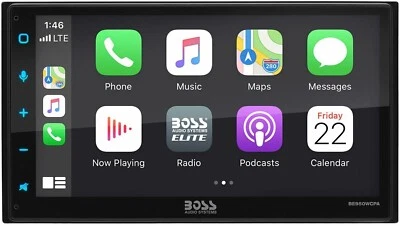 Boss Elite BE950WCPA  6.75" Touch Screen In Dash Receiver 2-DIN Wireless CarPlay - Image 1 of 4
