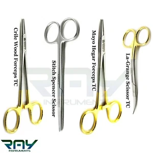 Kit de fórceps para operar tejidos dentales veterinarios - Imagen 1 de 5