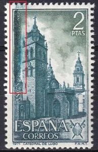 Spagna 1971 Edifil 2065 VARIETÀ colore macchia (11) - Foto 1 di 1