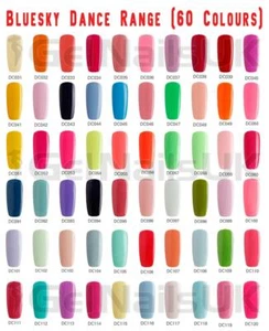 Bluesky DANCE RANGE UV/LED Soak Off Gel Nail Polish Manicure 10ml Free Postage - Picture 1 of 61
