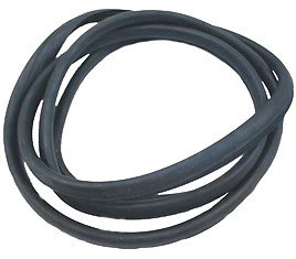 REAR WINDOW BACK GLASS SEAL VOLKSWAGEN VANAGON 1980-1991  W/OUT GROOVE 251845521 - Image 1 of 1