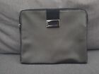Bulgari Cosmetic Pouch Clutch Black Tablet Holder Case