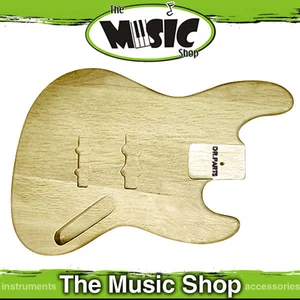 New DR Parts Jazz Bass Guitar Style Alder Body - Sanded & Sealed - ZB102 - Picture 1 of 2