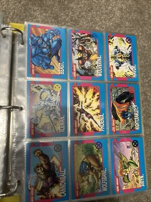 1992 MARVEL X-MEN SERIES 1 COMPLETE 100-CARD SET IMPEL  Jim Lee - Image 1 of 4
