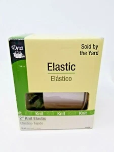Dritz 2" x 8 Yards Knit Elastic - New Damaged Box - Bild 1 von 4