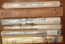 Lot de 6 couvertures rigides vintage enfants sport fiction, On The Move, Street Rod,
