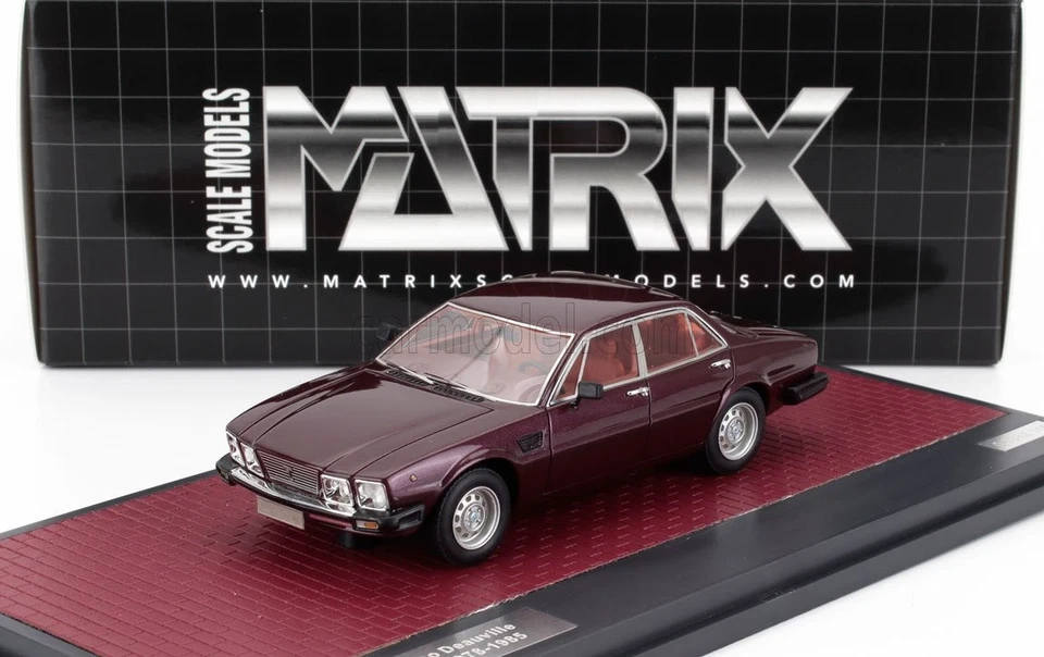 1/43 MATRIX SCALE MODELS - DE TOMASO - DEAUVILLE 2-SERIES 1983 MX40404-051 - Immagine 1 di 1