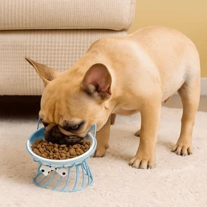 Large Capacity Ceramic Cat Bowl Non-Slip Cat Food Bowl  for Cats and Dogs - Picture 1 of 17