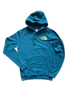 Herren The North Face Kapuzenpullover Türkis Blau Klein Outdoor Warm Casual Herbst - Bild 1 von 12