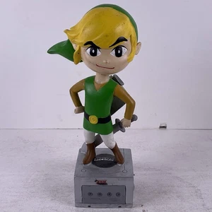 Link Legend of Zelda Wind Waker Nintendo Gamecube Promo Exclusivo Bobblehead 7.5 - Imagen 1 de 11