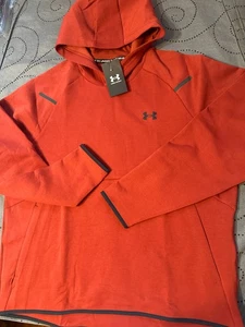 UNDER ARMOUR UNSTOPPABLE #840 EARTHEN ORANGE CARBON HOODIE SIZE L MEN $100.00 - Picture 1 of 6