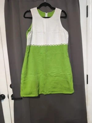 Alexandra Lee цветочный сарафан, стиль коттеджкор, винтажное хлопковое платье, размер 14 - Изображение 1 из 4