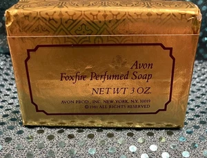 Avon Foxfire Bar Soap 3 oz VINTAGE Perfumed - Set of 2 - NOS - Picture 1 of 2
