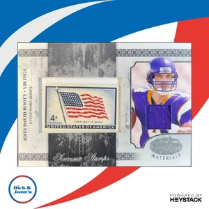 2008 Leaf Certified Materials John David Booty Souvenir Stamps USA Flag #d 01/10 - Picture 1 of 10