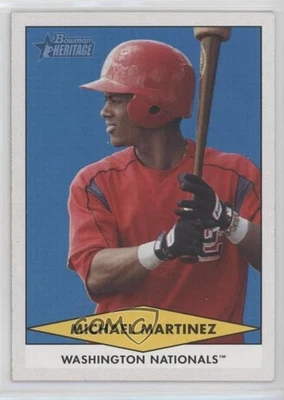 2007 Bowman Heritage Prospects Michael Martinez #BHP42 - Image 1 of 2