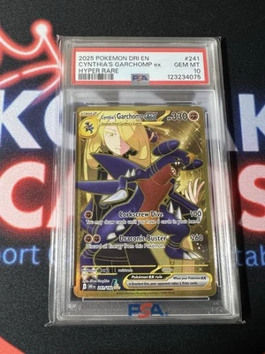 Cynthia's Garchomp ex 241/182 Sv10: Destined Rivals Holo - Image 1 of 2