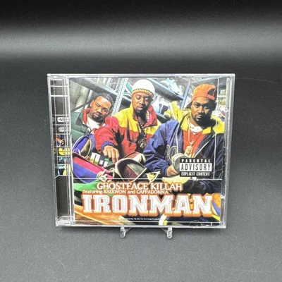 GHOSTFACE KILLAH - IRONMAN CD 1996  RARE / RAEKWON  CAPPADONNA / WU-TANG CLAN - Image 1 of 4