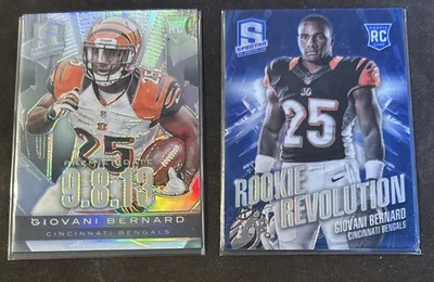 Giovani Bernard 2013 Spectra Rookie Premiere Date + Rookie Blue Revolution #2/49 - Image 1 of 2
