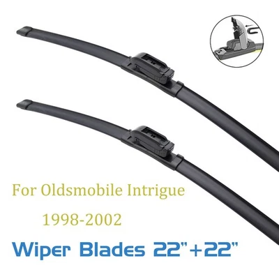 2, Windshield Wiper Blades for Oldsmobile Intrigue 1998-2002 22" Front — 第 1/4 张图片