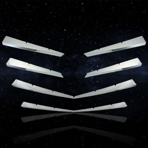 Superposición de rejilla ABS cromada con reflejos automáticos para Cadillac CTS 2008-2011 - Imagen 1 de 4