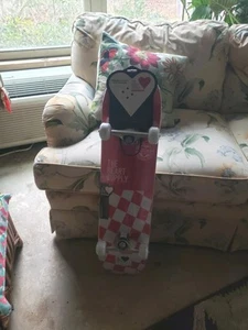 The Heart Supply 54mm Kinder Teens Erwachsene Skateboard rot weiß Schachbrett - Bild 1 von 10