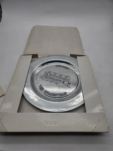 Rare Vintage Hershey, Pennsylvania The Homestead Wilton Pewter Plate - Picture 1 of 7