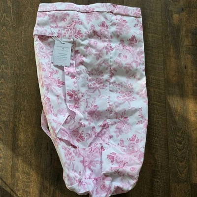 Mochila de lavandería esencial Pottery Barn Teen LoveShackFancy XL rosa jardín NUEVA Foto 1 de 4