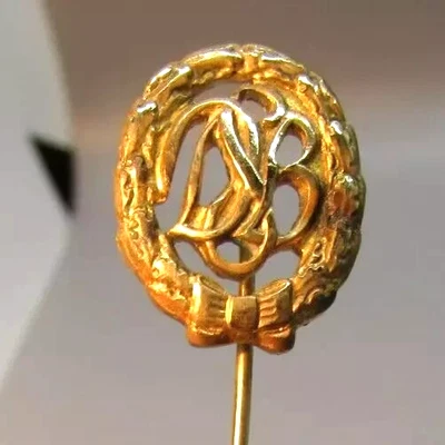 WW2 GERMAN D.S.B. SPORT BADGE LAPEL TIE STICK PIN - Image 1 of 3