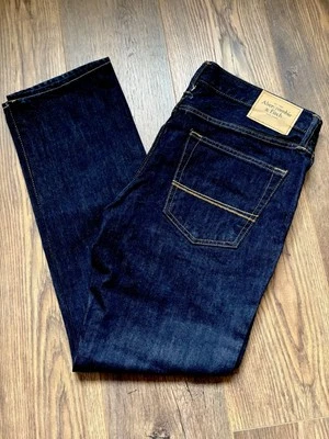 BNWT Abercrombie & Fitch Men's Slim Straight Jeans In Size 32” Waist/30” Leg - Image 1 of 4